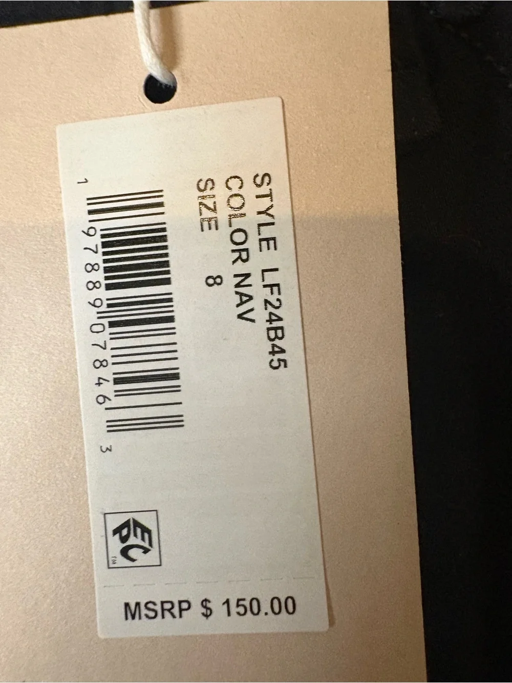 Nwt peter millar Karlie navy Stretch Sateen High Rise Pant size 8 - Picture 10 of 12